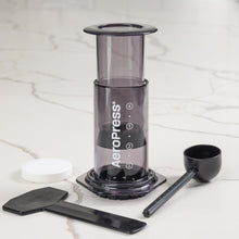 Load image into Gallery viewer, Clear Black Coffee Maker: 3-in-1 Brew Technology for Smooth Espresso Anywhere