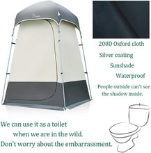 Load image into Gallery viewer, Versatile Outdoor Shower and Changing Room Tent - Easy Setup, UV Protection
