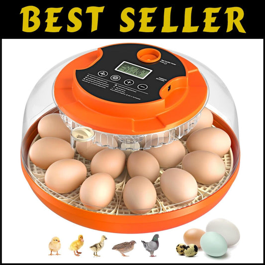 18 Egg Automatic Egg Incubator with Humidity Control - Perfect for Home and Farm