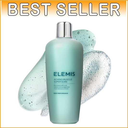 Aching Muscle Super Soak: Natural Foaming Bath Milk for Relaxation & Relief