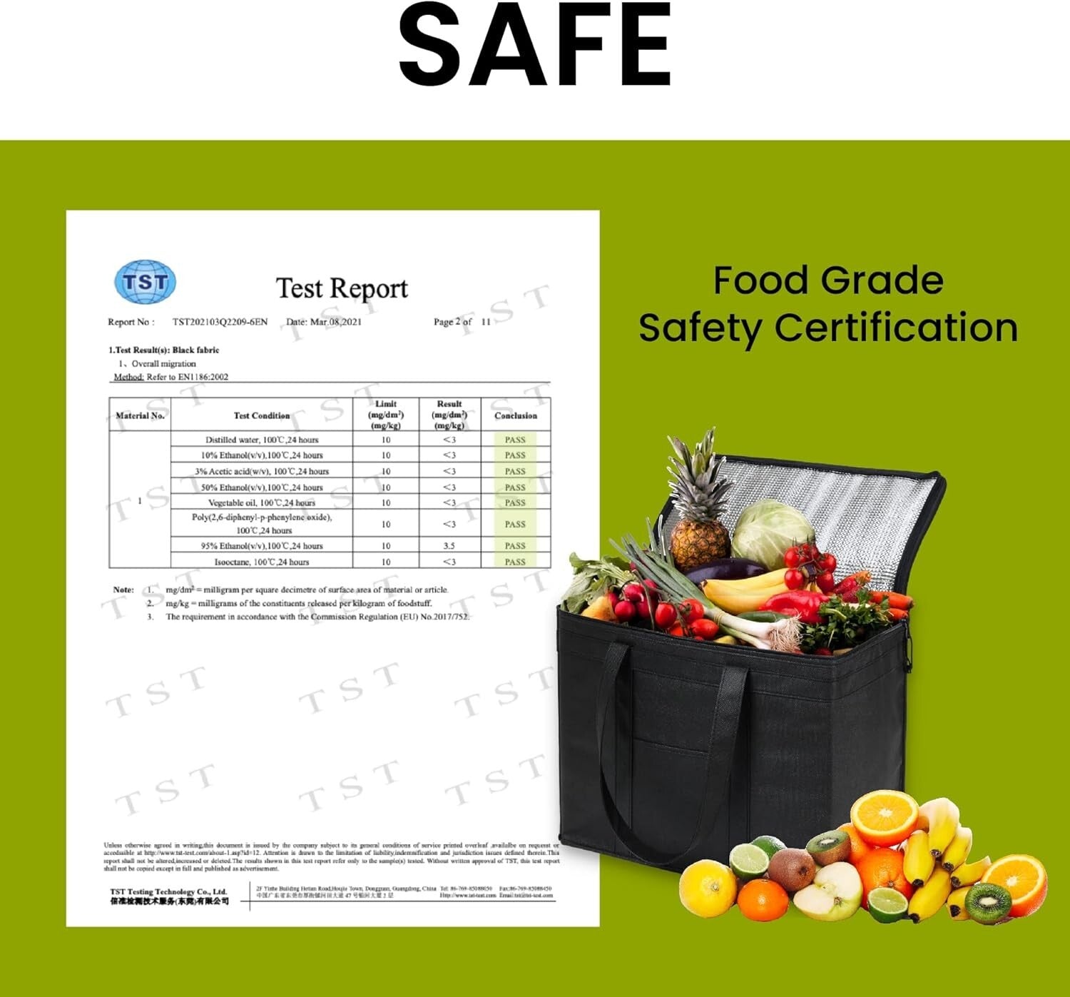 Durable Insulated Food Carrier with Heavy-Duty Zipper - Great for Any Adventure