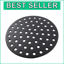 Load image into Gallery viewer, Heavy-Duty Cast Iron Charcoal Plate for XL Big Green Egg - Clog-Resistant Design