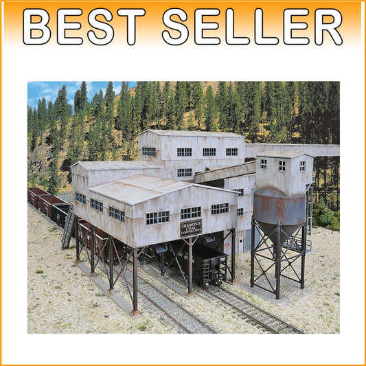 Diamond Coal Corporation HO Scale Tipple - Perfect for Steam & Diesel Layouts