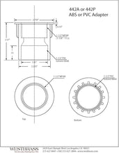 Load image into Gallery viewer, 1-1/2" ABS Drain Adapter Kit - 48-Pack with NPMS Thread for Easy Installation