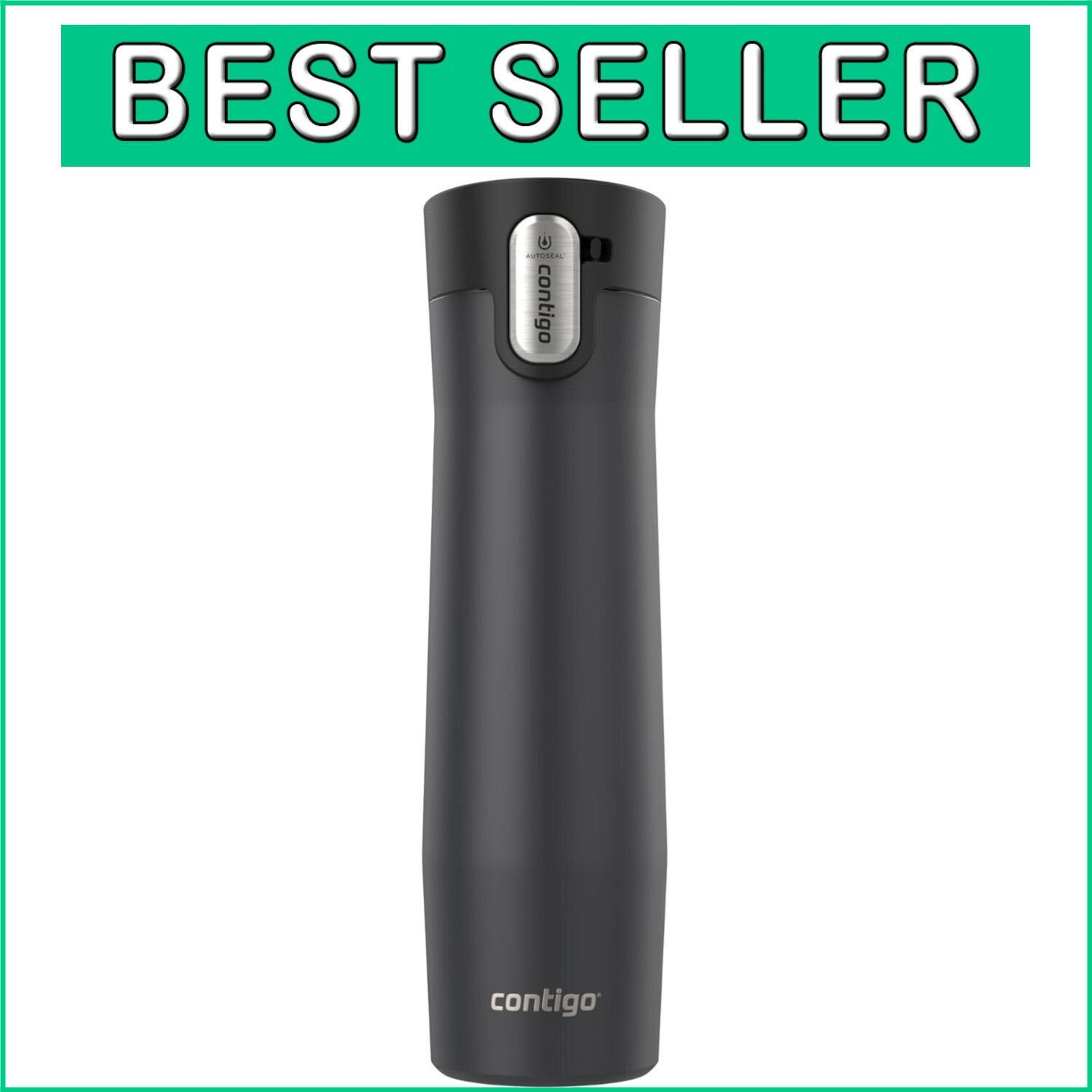 West Loop 3.0 Thermalock Travel Mug - 24oz Spill-Proof & Insulated, Matte Black