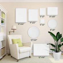 Load image into Gallery viewer, Diverse 24 Canvas Set with Round and Rectangle Shapes - Ideal for Creators