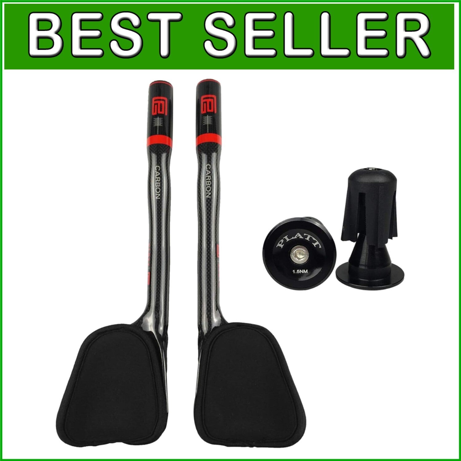 Versatile Cycling Rest Handlebar with Polished Look - Fits 31.8mm Specifications