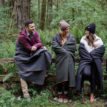 Load image into Gallery viewer, Fire-Retardant Wool Blanket - Large 64x88, Ideal for Outdoors &amp; Emergency Use