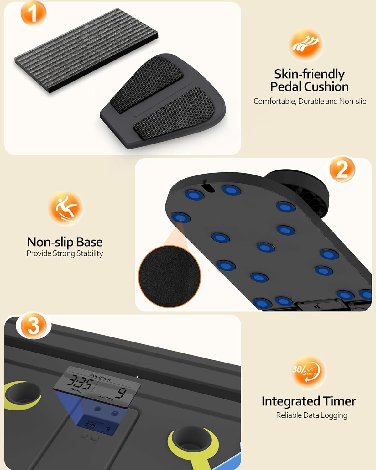 All-in-One Pilates Reformer Set with 15 Exercises - Lightweight & Functional