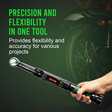 Load image into Gallery viewer, Precision Digital Torque Wrench, 3/8 Drive, 25-250 in-lb for Accurate Tightening