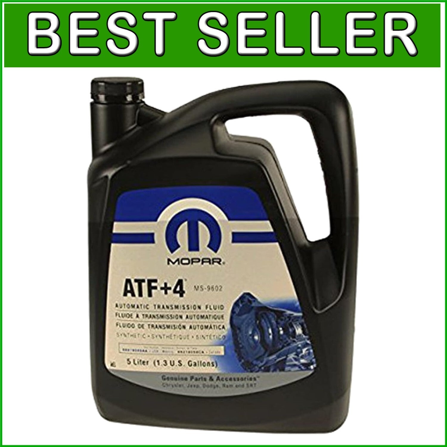 5 Liter ATF+4 Approved Automatic Transmission Fluid - Essential Vehicle Care