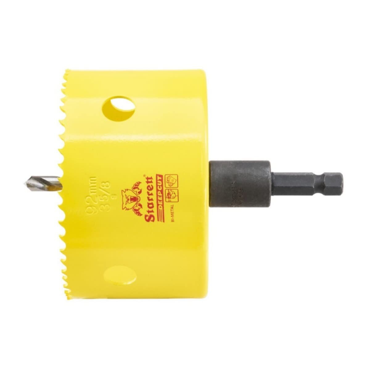 Precision Bi-Metal Hole Saw with 2" Depth - Ideal for Wood, Metal & Steel