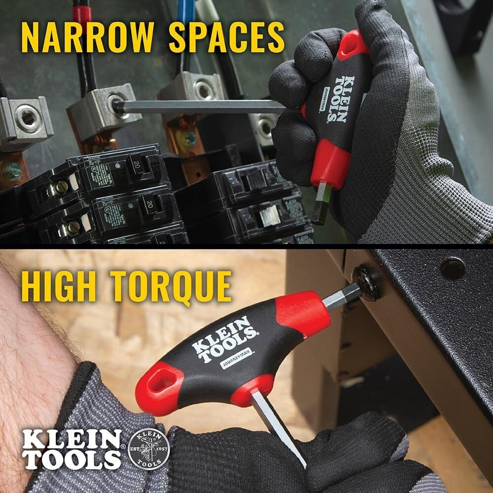 Alloy Steel Ball End Hex Key Set - 6-Inch Blades, 10-Piece Professional Kit