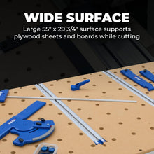 Load image into Gallery viewer, High-Speed Steel Adaptive Cutting System Table Top for Perfect Wood Cuts