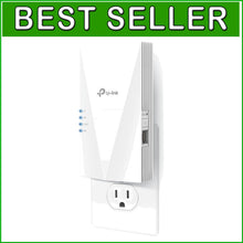Load image into Gallery viewer, Seamless WiFi 6 AX1500 Extender - Easy Setup with Tether App and OneMesh Support