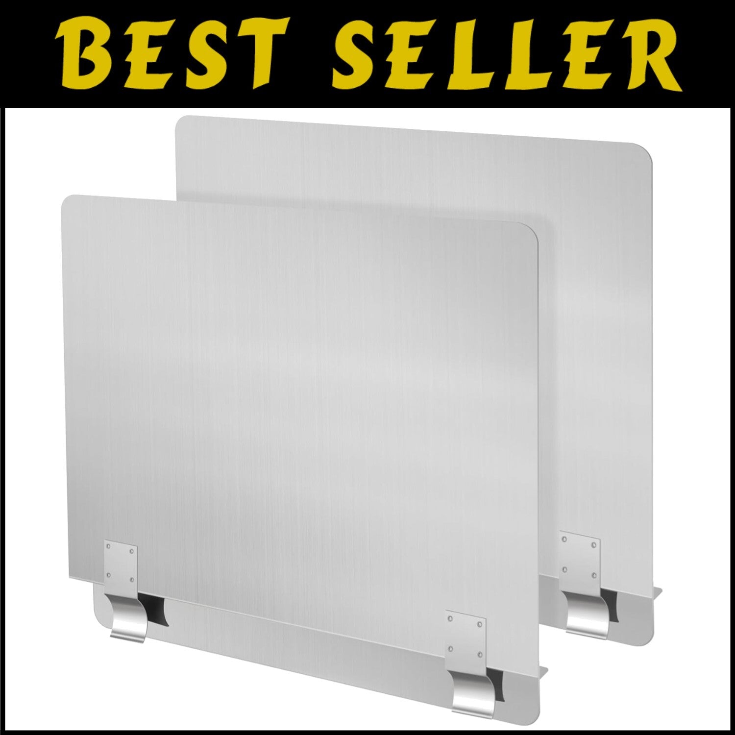 Foldable 3-Panel Oil Splash Guard for Effortless Kitchen Cleanup - 20.5” Width