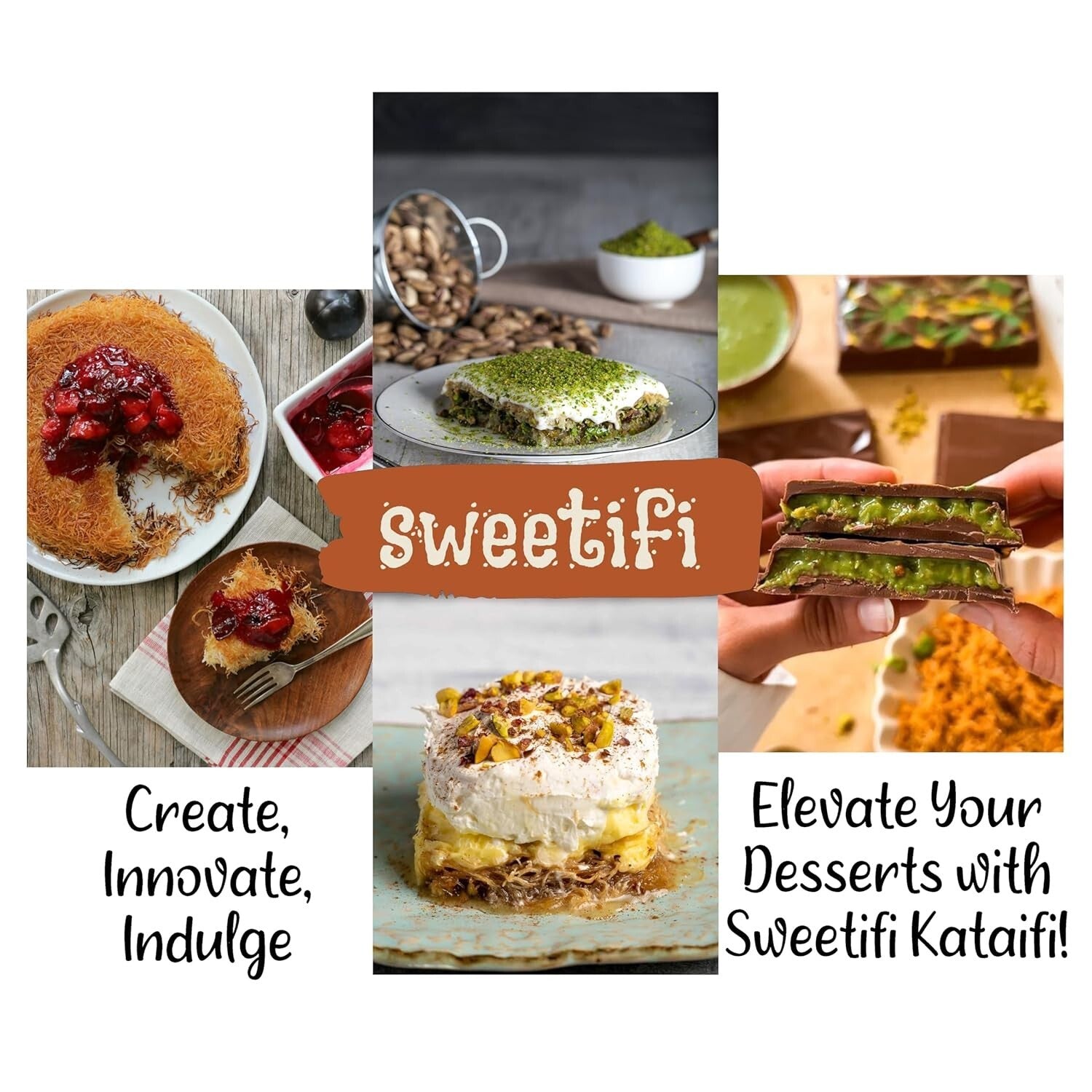 Authentic Shredded Kataifi Dough - Versatile 5kg Baking Ingredient for Pastries