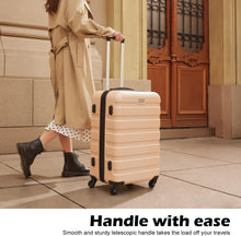 Load image into Gallery viewer, Versatile 3-Piece Lightweight Luggage Set with TSA Lock and 360-Degree Wheels