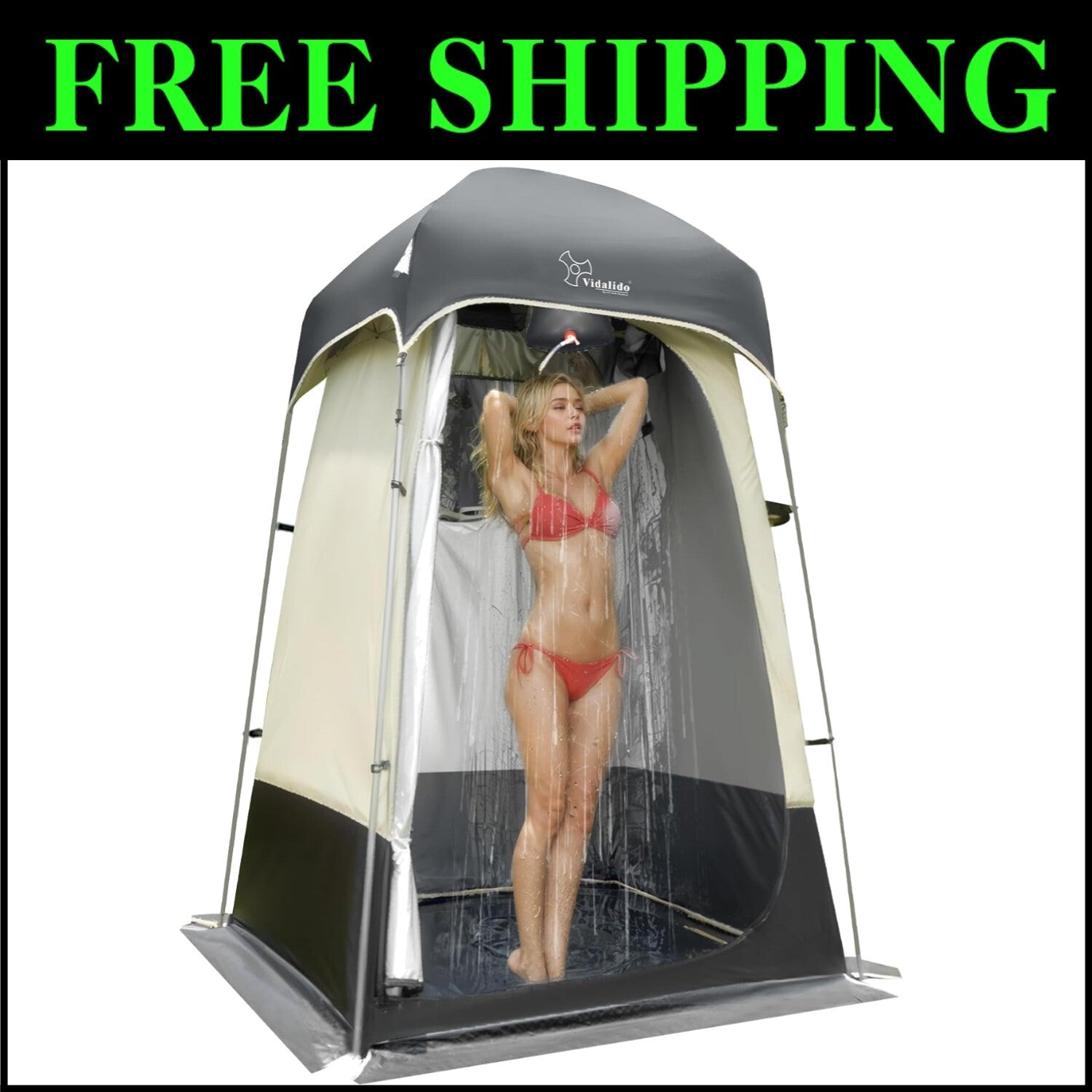 Durable Portable Changing Room Tent with Carry Bag - Perfect for Outdoor Use