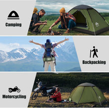 Load image into Gallery viewer, Lightweight Waterproof Backpacking Tent for 1-2 Persons - Quick Setup, Durable