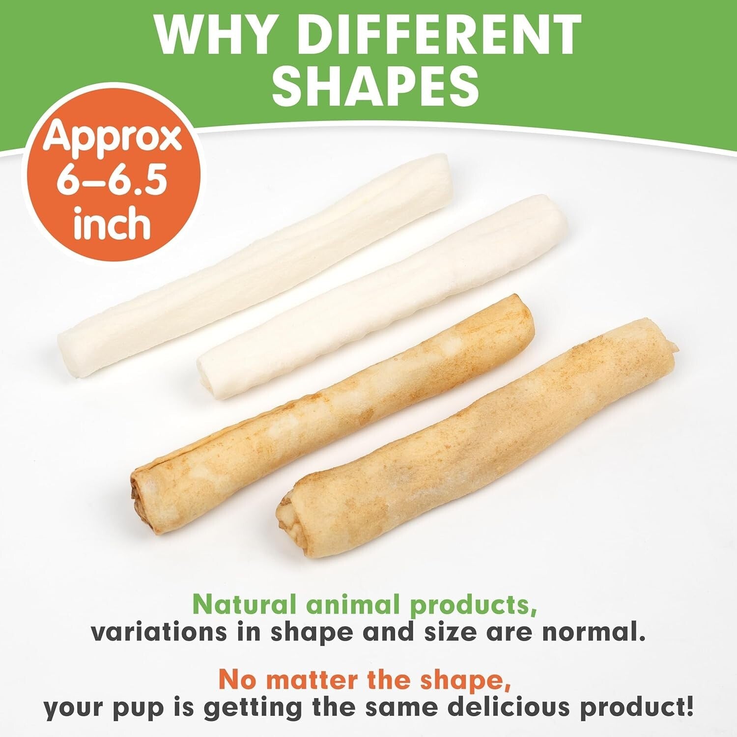 Dental Health Rawhide Rolls for Small Dogs - 60 Count Chicken Flavor Treats