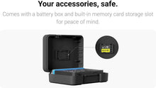 Load image into Gallery viewer, Complete X3 Camera Power Solution: Fast Charge Hub + 2 Batteries Included