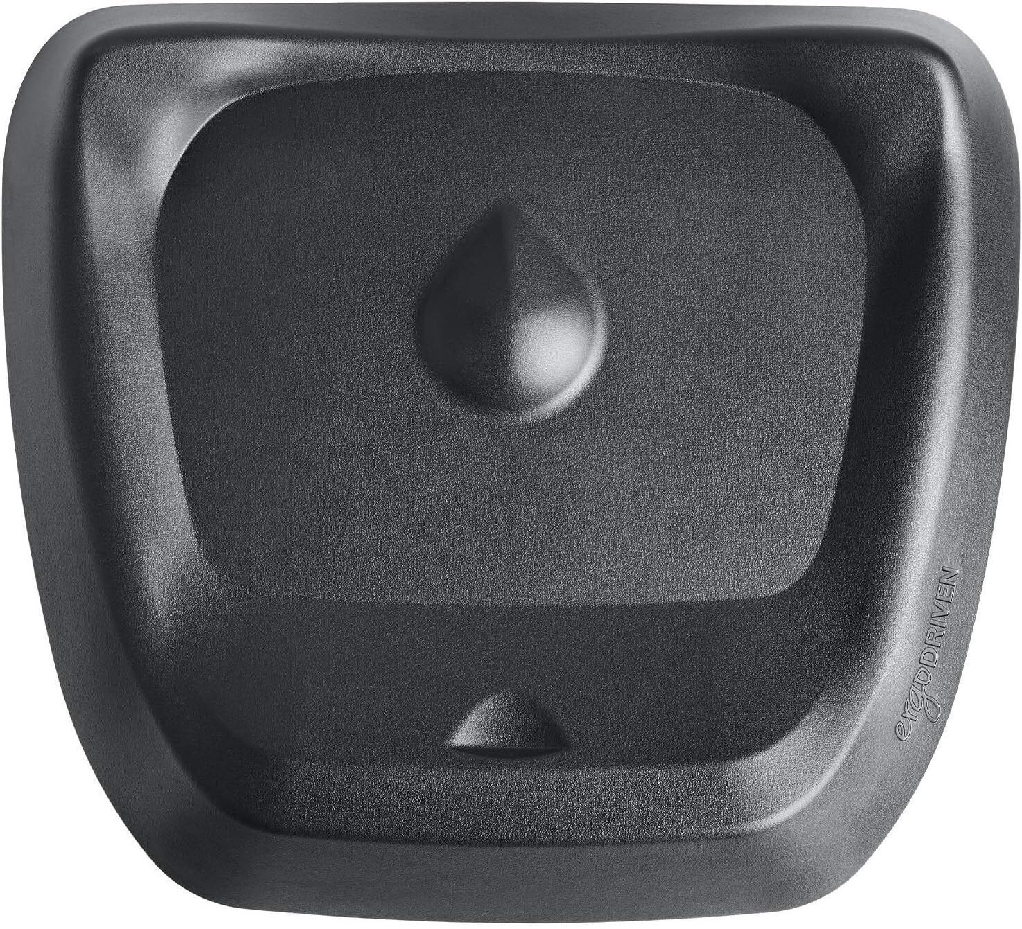 Topo Comfort Mat: The Original Not-Flat Anti-Fatigue Desk Mat in Obsidian Black