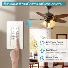 Load image into Gallery viewer, Smart WiFi Ceiling Fan Remote Control Kit - Universal Compatibility with Dimmer