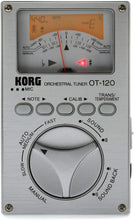 Load image into Gallery viewer, OT-120 Chromatic Orchestral Tuner with Dual Display &amp; Soft Case - Black