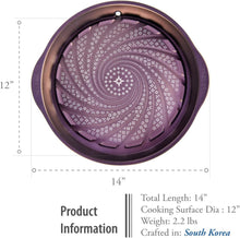 Load image into Gallery viewer, Nonstick Korean BBQ Grill Pan - Aluminum, Dishwasher Safe, Made in Korea