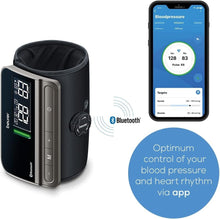 Load image into Gallery viewer, Automatic Blood Pressure Monitor with Bluetooth &amp; Tubeless Arm Cuff - EasyLock