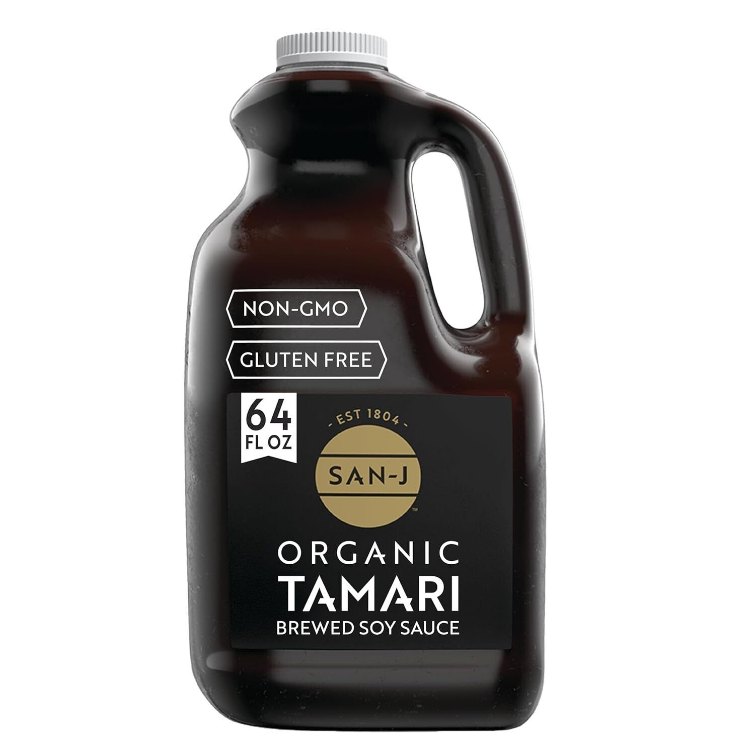 Authentic Organic Tamari Soy Sauce - 64oz Gluten-Free, Rich Flavor Profile