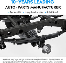 Load image into Gallery viewer, Premium 4 Leaf Double Eye Spring - 1750lb Capacity for 3500lb Trailers (2 PCS)