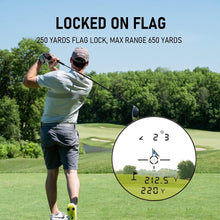 Load image into Gallery viewer, High-Precision Laser Rangefinder for Golf &amp; Hunting - 650 Yards, Water-Resistant