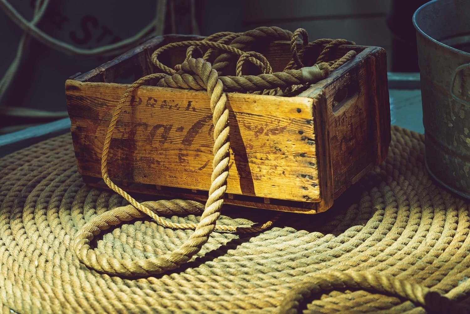 Eco-Friendly Twisted Jute Rope - Strong 50 Ft, 3/4 Inch for Indoor & Outdoor Use