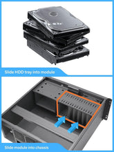 Load image into Gallery viewer, Advanced Rackmount Server Chassis - 7 Bays, Quiet Fans, Lockable Front Panel