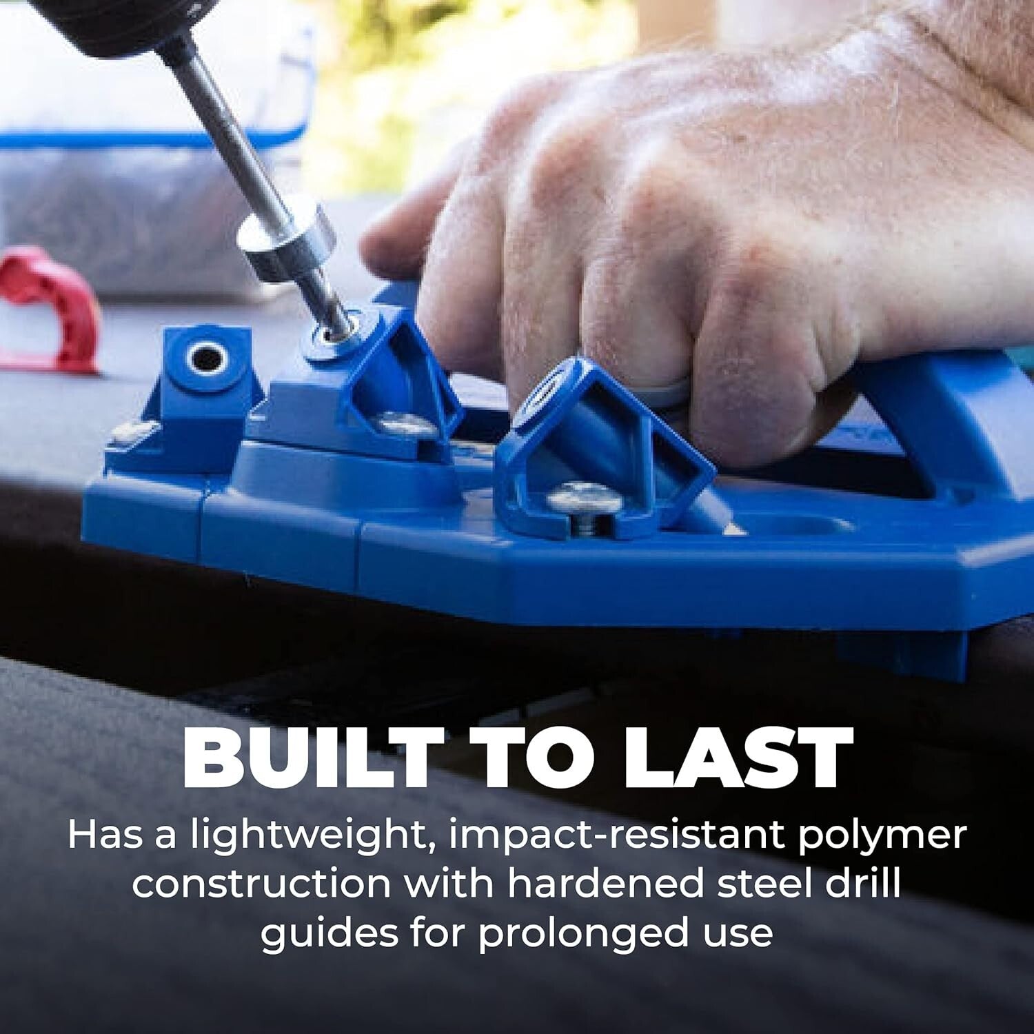 Accurate Deck Jig Tool Set with Drill Bits & Spacer Rings for Outdoor Projects