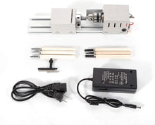 Load image into Gallery viewer, Compact Wood Lathe Machine - 70mm Turning Diameter for Home Woodworking