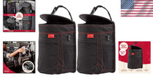 Load image into Gallery viewer, Stylish Car Trash Bin Set - Waterproof, 2.5-Gallon Capacity for Organized Travel