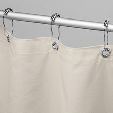 Load image into Gallery viewer, All Natural 70" x 74" Cotton Shower Curtain – Modern and Water-Resistant