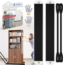 Load image into Gallery viewer, Reusable Furniture Movers with Pull Strap – Ideal for Carpet and Hardwood Use
