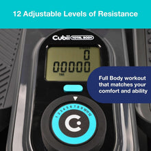 Load image into Gallery viewer, Whisper-Quiet Compact Elliptical with Upper Body Resistance - Ideal for Home Use