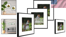 Load image into Gallery viewer, Contemporary 12x12 Metal Frames - Perfect for Engaging Gallery Wall Displays