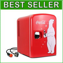 Load image into Gallery viewer, Compact 4L Cooler/Warmer with Dual Power – Perfect for Travel and Music Lovers