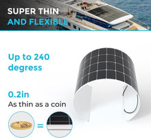 Load image into Gallery viewer, High Performance Flex Solar Charger - 200W for Off-Grid Living on Any Surface