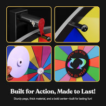 Load image into Gallery viewer, Durable 14-Slot Prize Wheel with Smooth Spin - Ideal for Carnivals &amp; Trade Shows