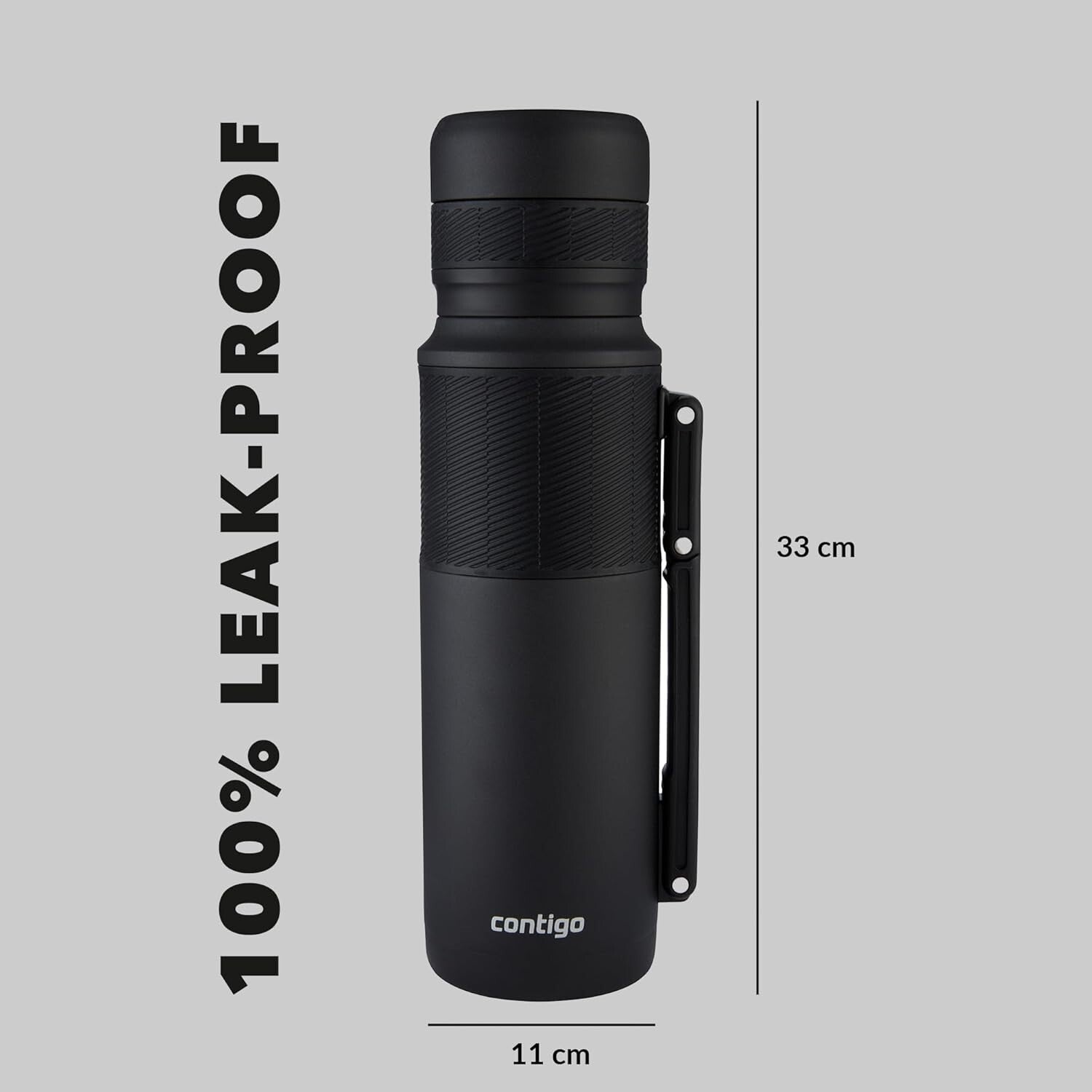 Durable Vacuum Insulated Travel Flask - Keep Drinks Hot for 35H & Cold for 60H
