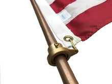 Load image into Gallery viewer, Pack of 2 Flagpole Spinner Rings - Non-Tangle Aluminum with Stainless Bearings