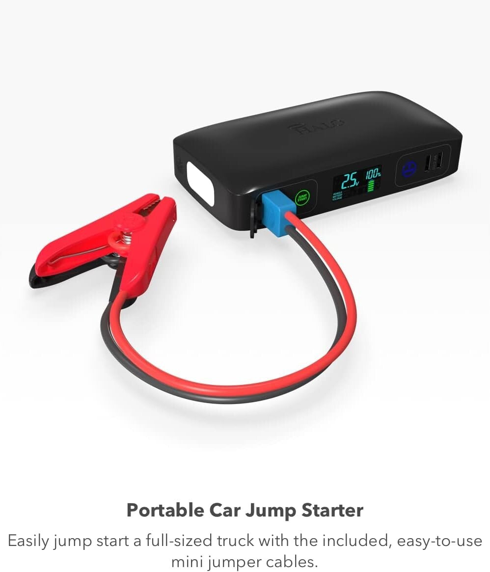 All-in-One Bolt ACDC Max 55500 mWh Portable Charger with Jump Starting Features