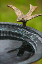 Load image into Gallery viewer, Quality Cast Iron Hummingbird Bath &amp; Feeder - Safe &amp; Elegant Outdoor Decor